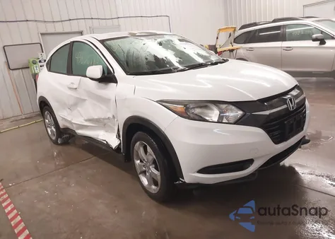 2016 Honda Hr-V Lx из США, поврежденный, VIN 3CZRU6H35GM728749